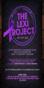 The Lexi Project Flyer